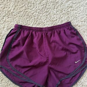Nike Women's Magenta Athletic Shorts